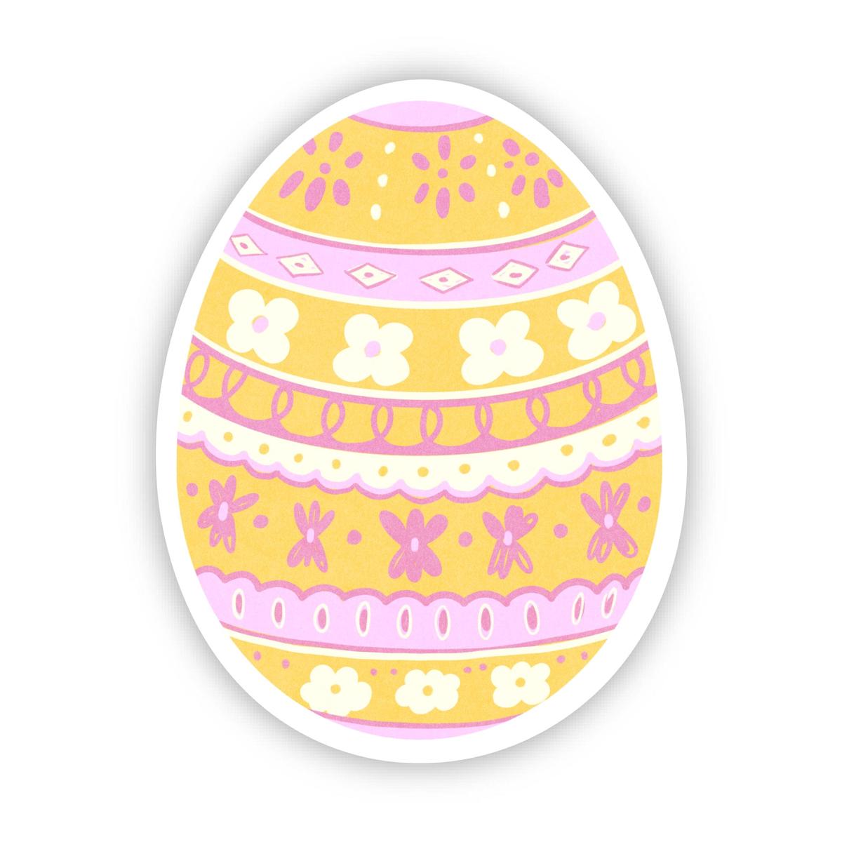 Decorative Easter Egg Sticker
