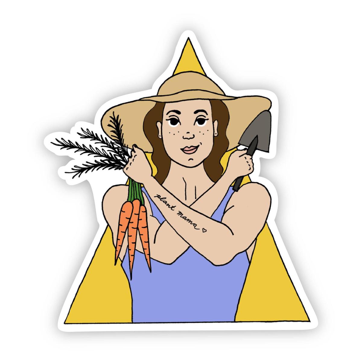 Plant Mama Sticker
