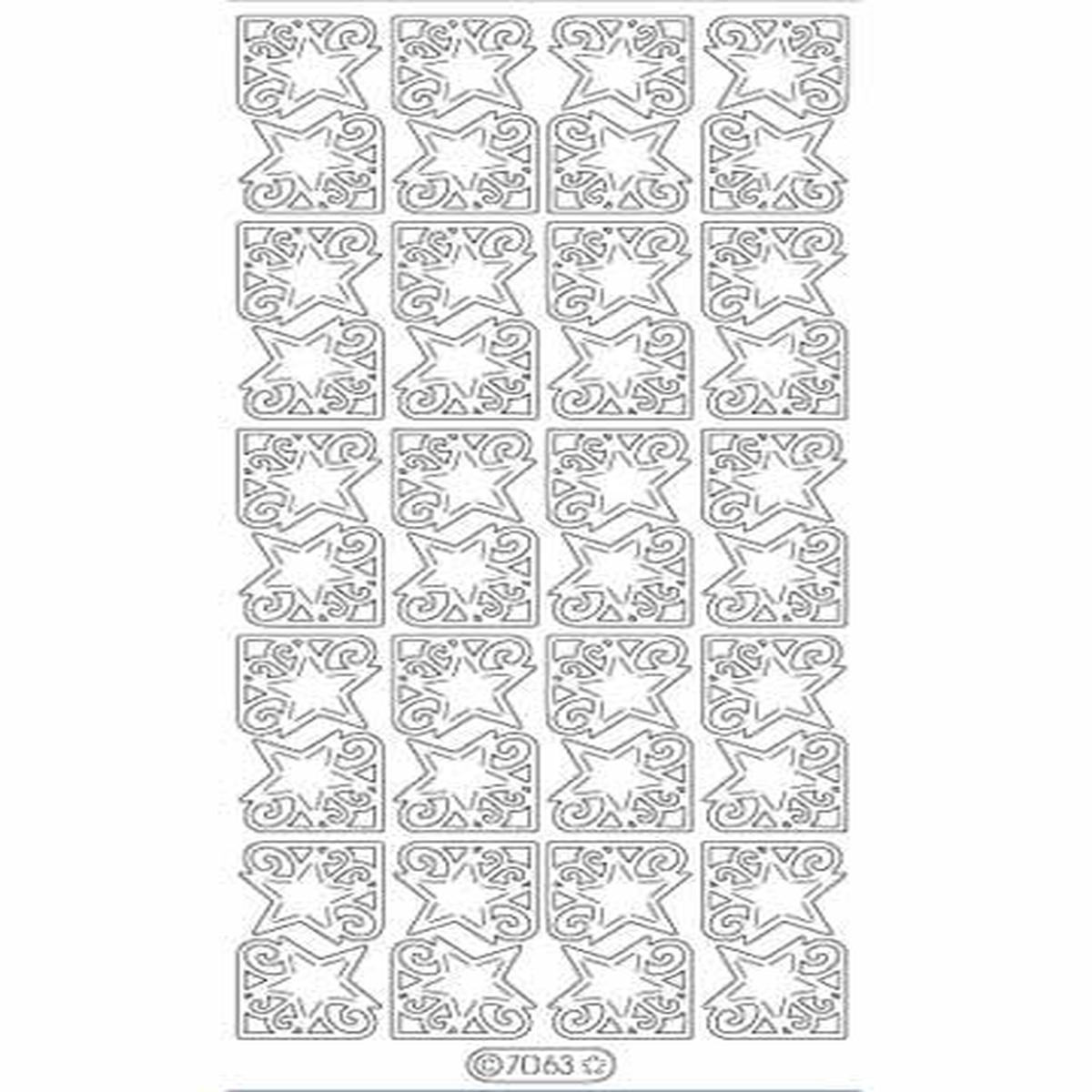 Deco Stickers -  Star Corners