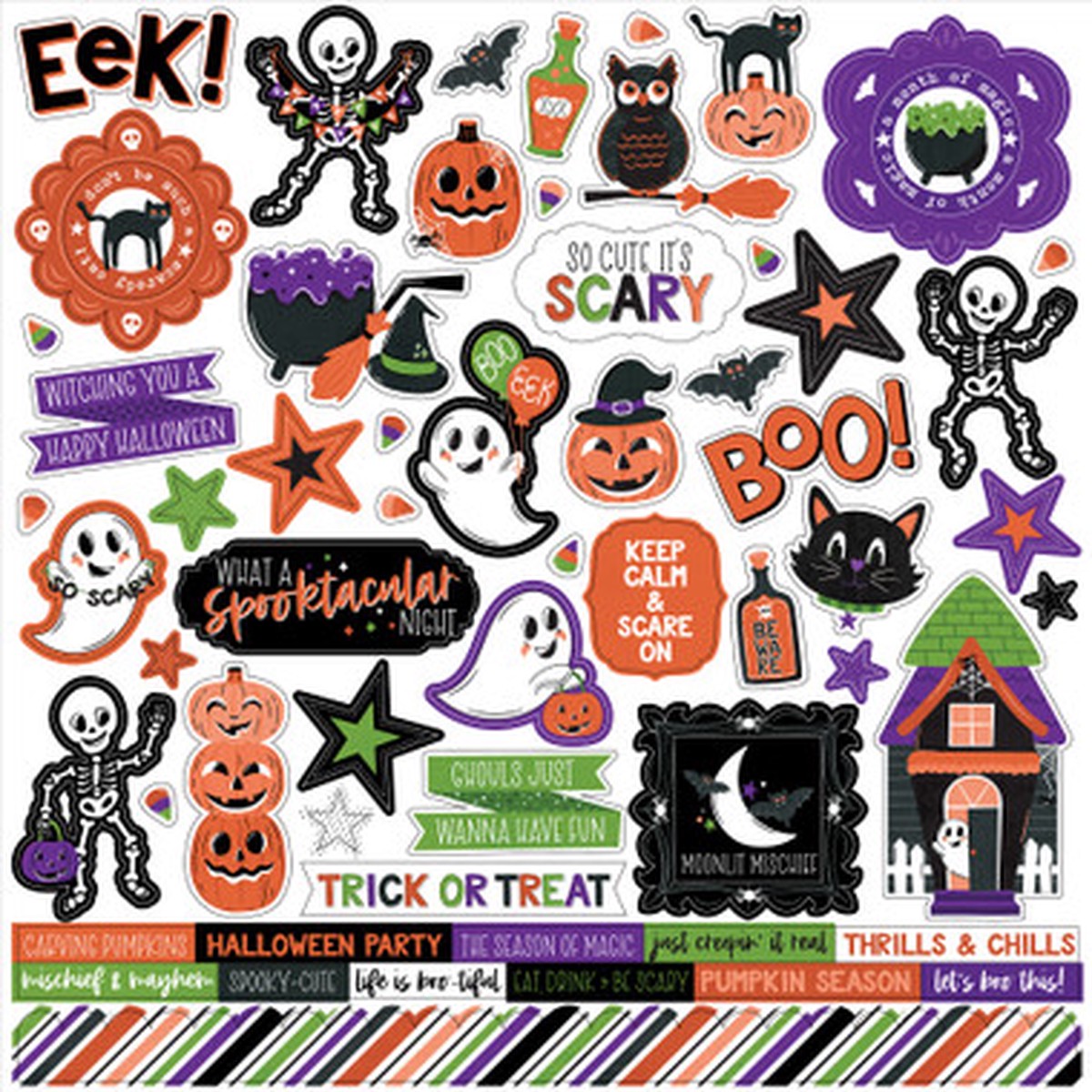 ECHO PARK Ghosts And Goblins Element Sticker