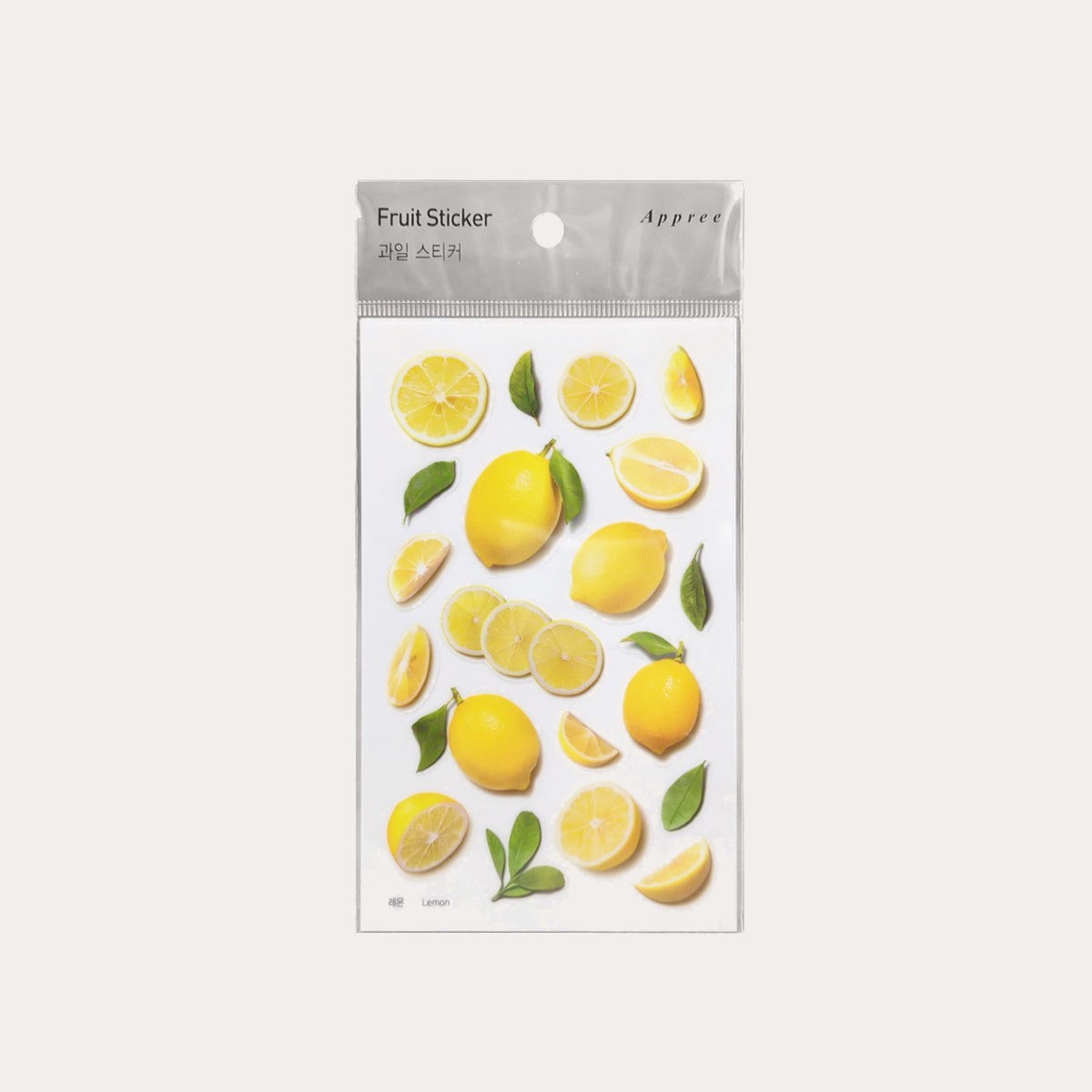 Lemon Fruit Sticker