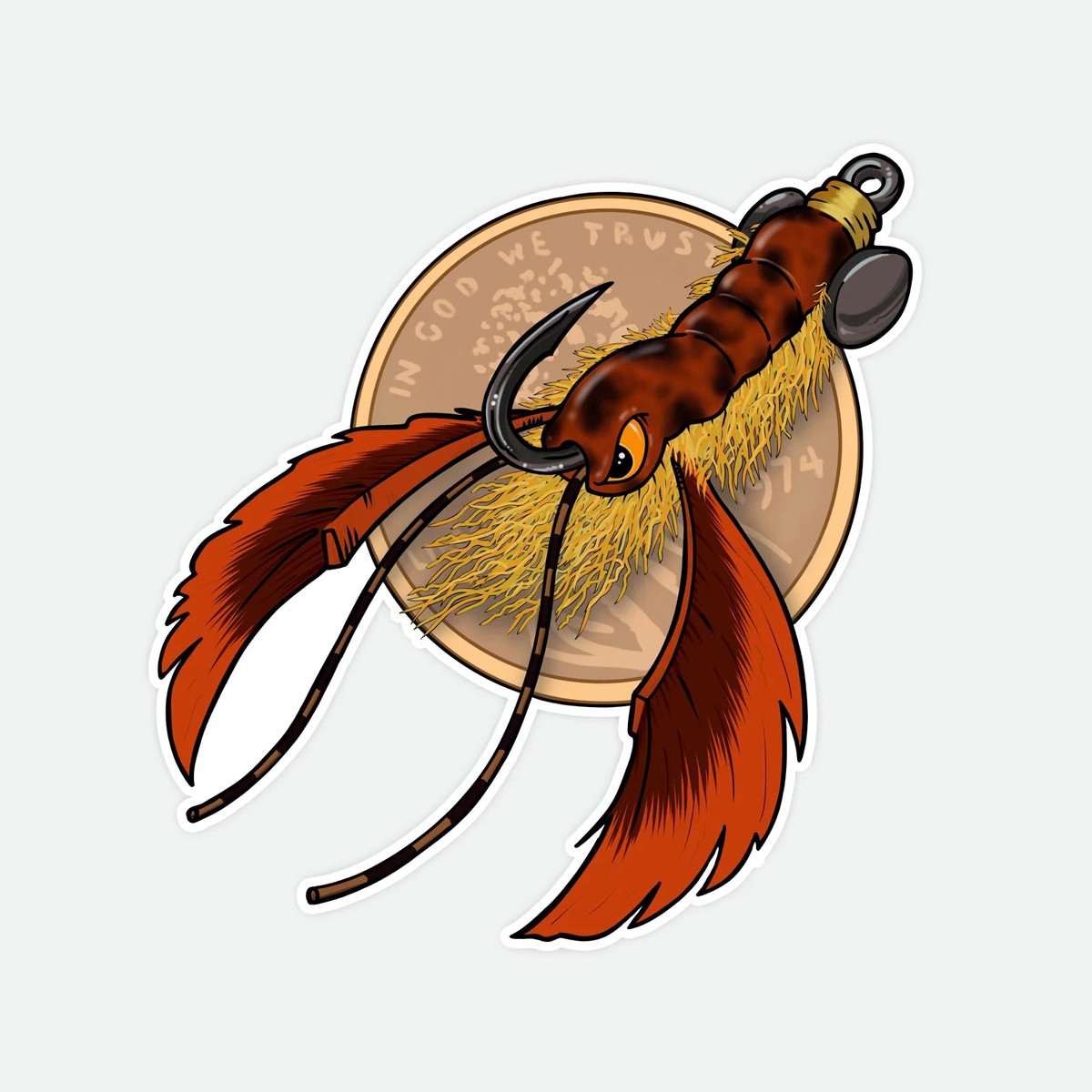 Nate Karnes Hatchling Craw Decal