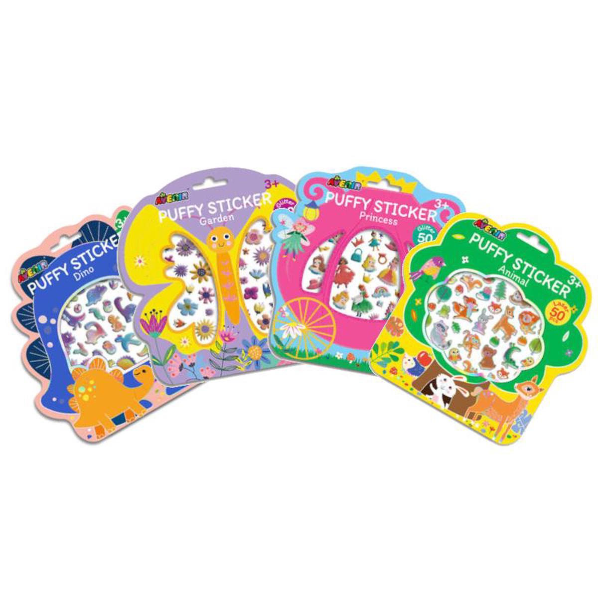 Avenir Puffy Stickers, Assorted