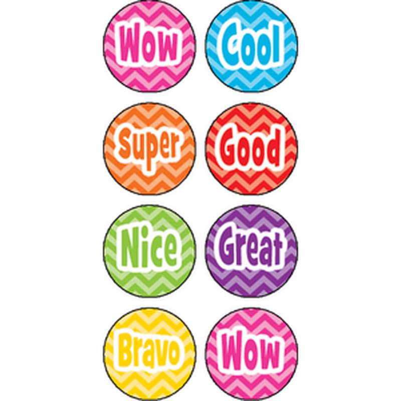 Chevron Mini Stickers
