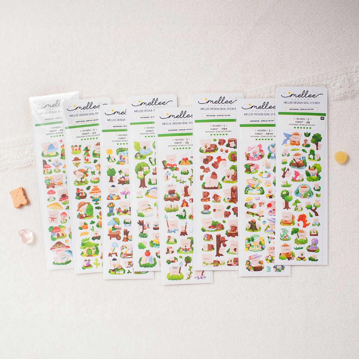 Deco Forest Removable Sticker Pack