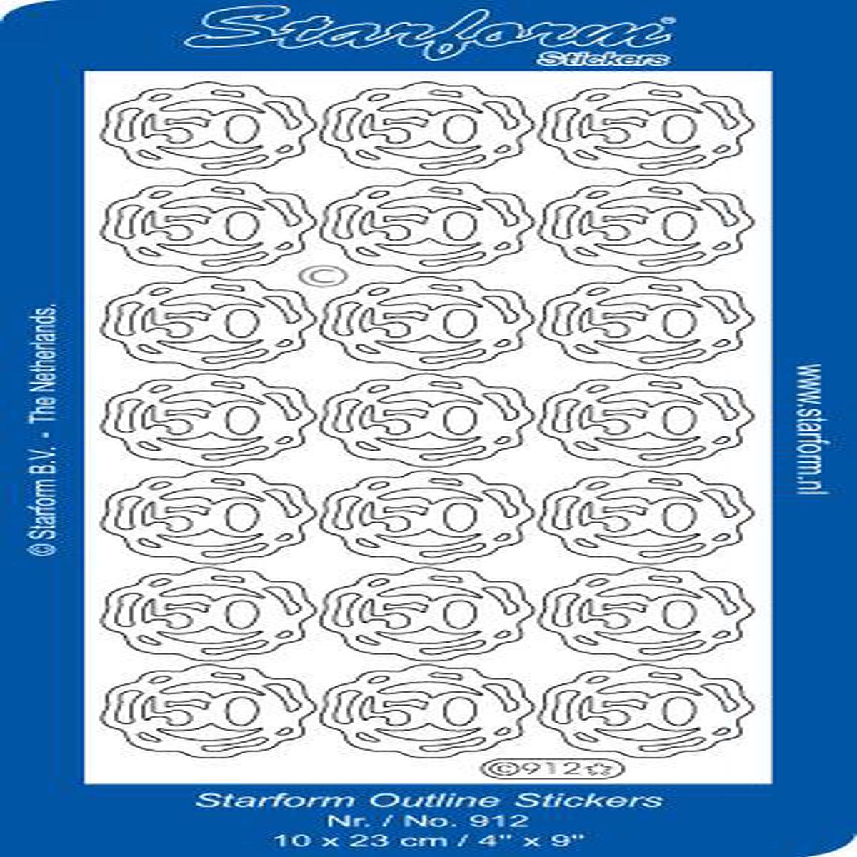 Deco Stickers - 50th