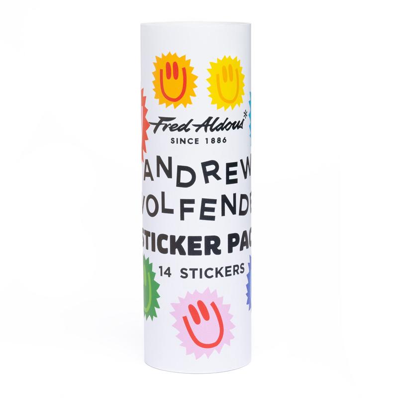 Aw Happy Sun Sticker Pack - Large