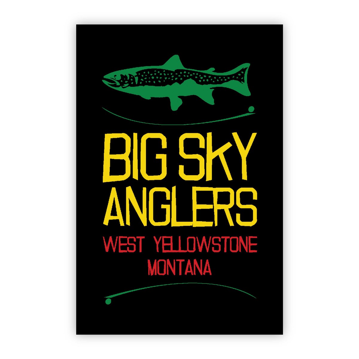 BSA Rasta Classic Logo Sticker