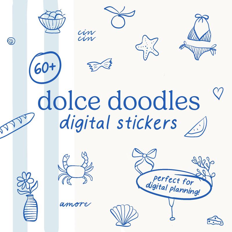 Dolce Doodles Stickers