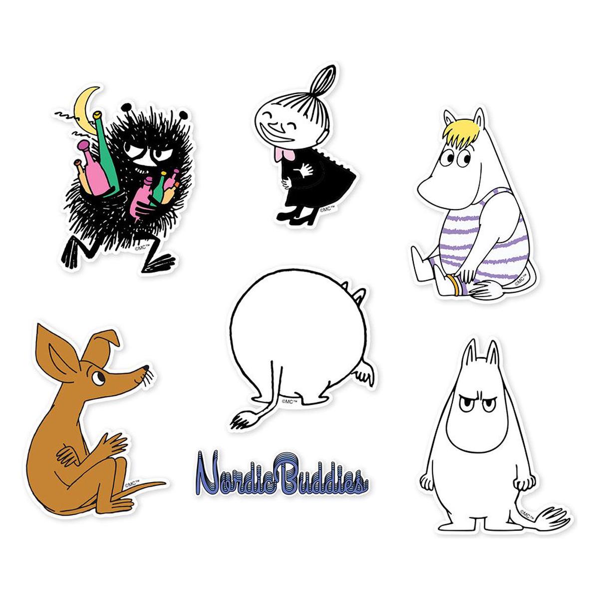 Stinky Stickers 6-pack