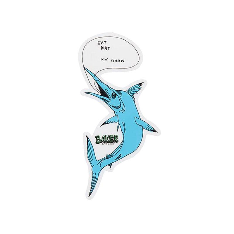 Baker Fish Talk - Sticker