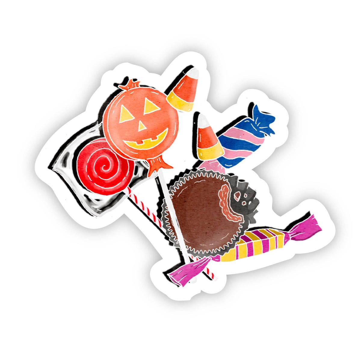 Candy Halloween Sticker