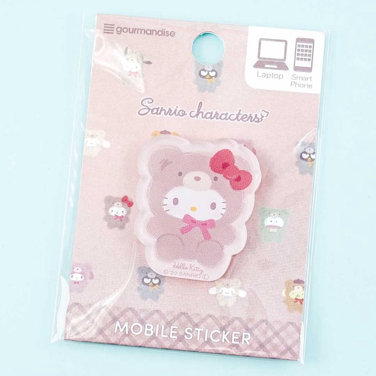 Hello Kitty Lattekuma Mobile Sticker