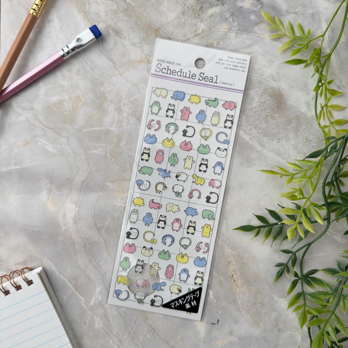 Mind Wave Sticker - Schedule Seal
