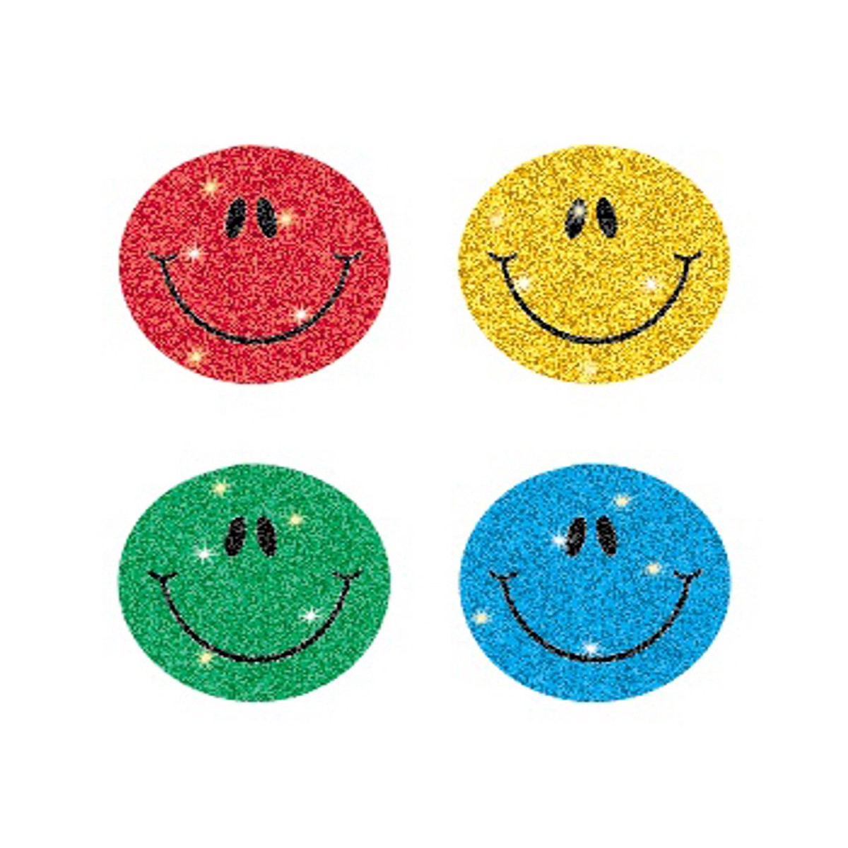 Smiley Faces, Multicolor Chart Seals