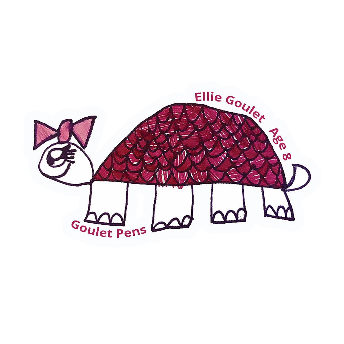Goulet Sticker - Ellies Turtle