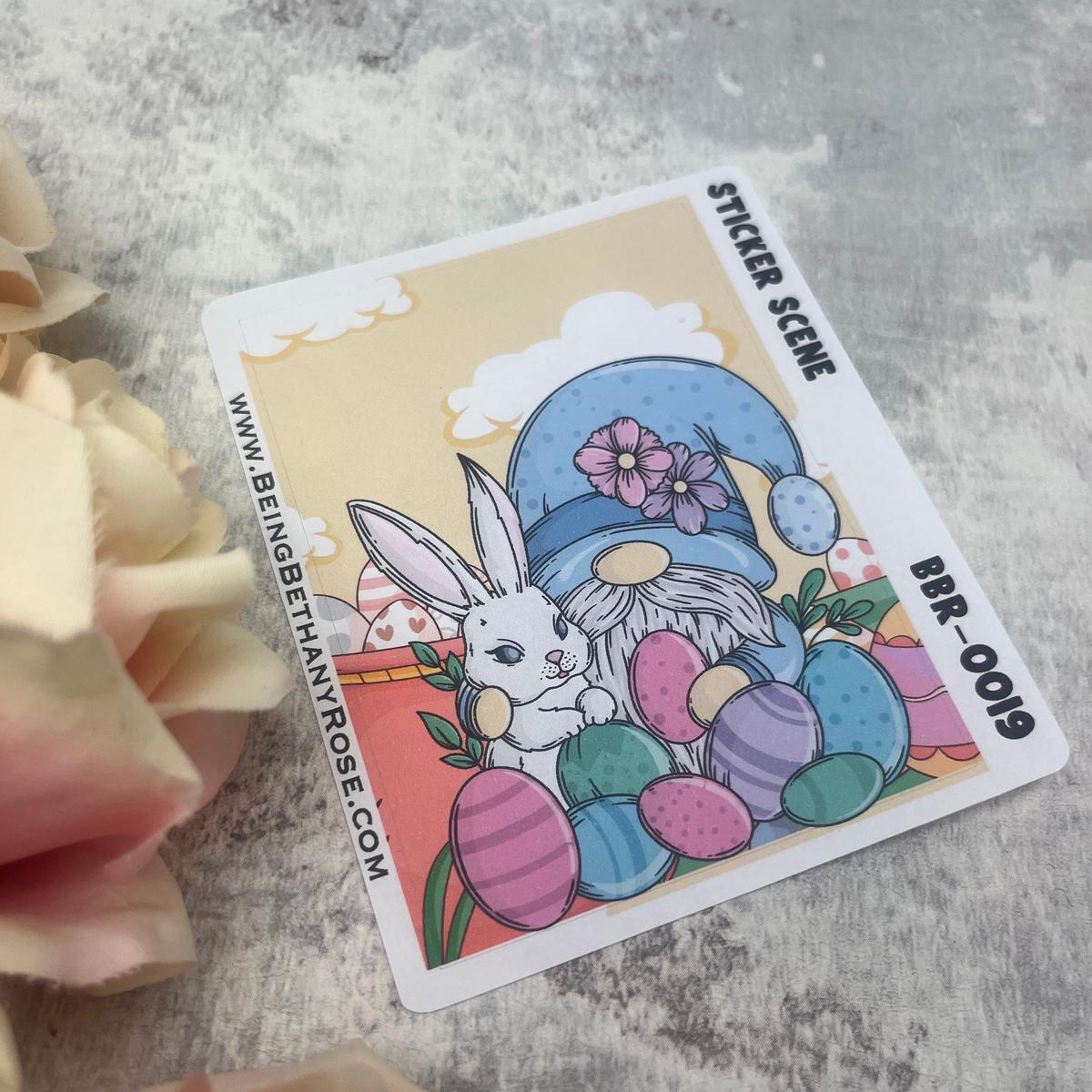 Yara Easter scene sticker (BBRSCENE-0019)