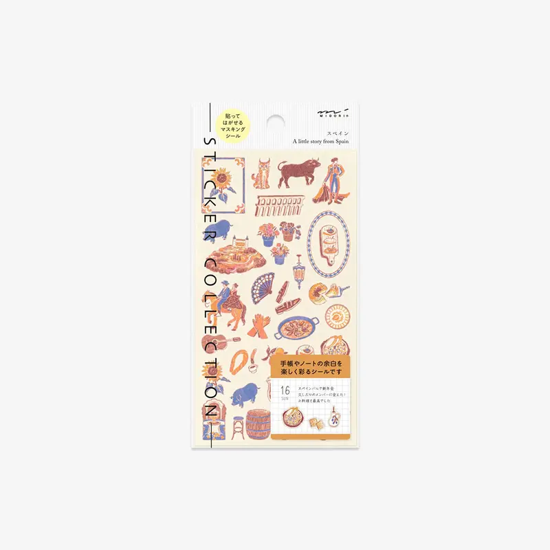 CALENDAR STICKERS // SPAIN
