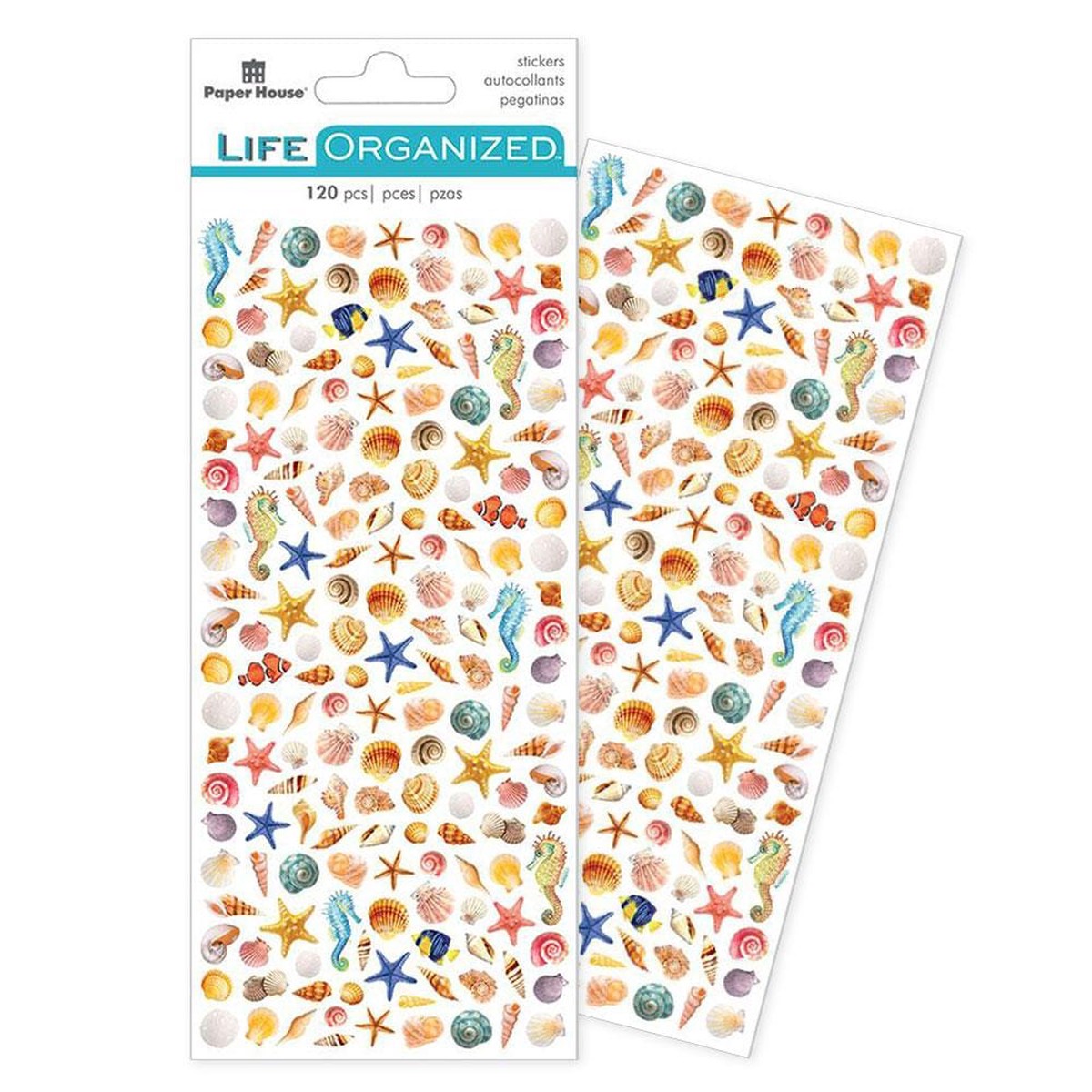 Mini Stickers - Beach Shells