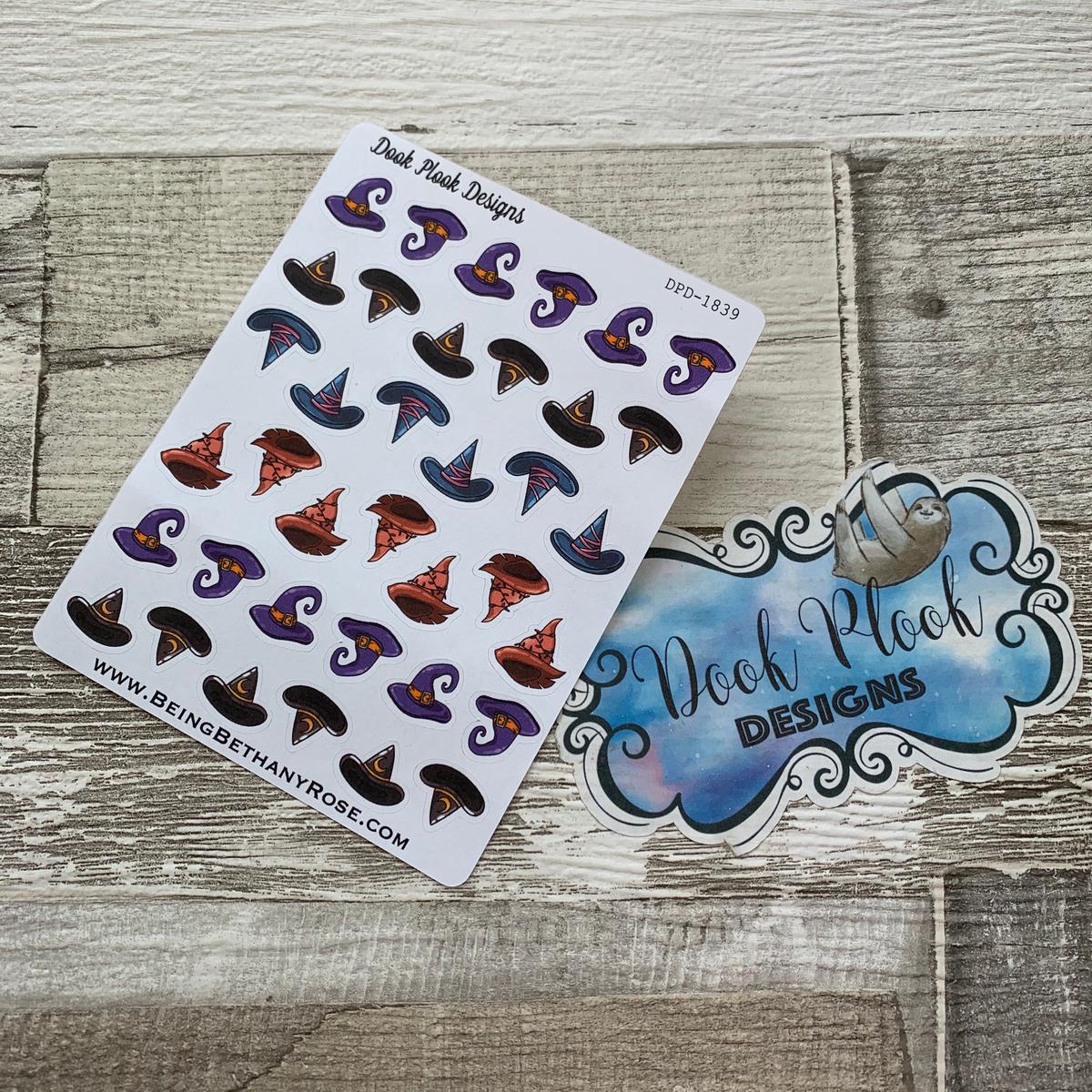 Witch hat stickers (DPD1839)