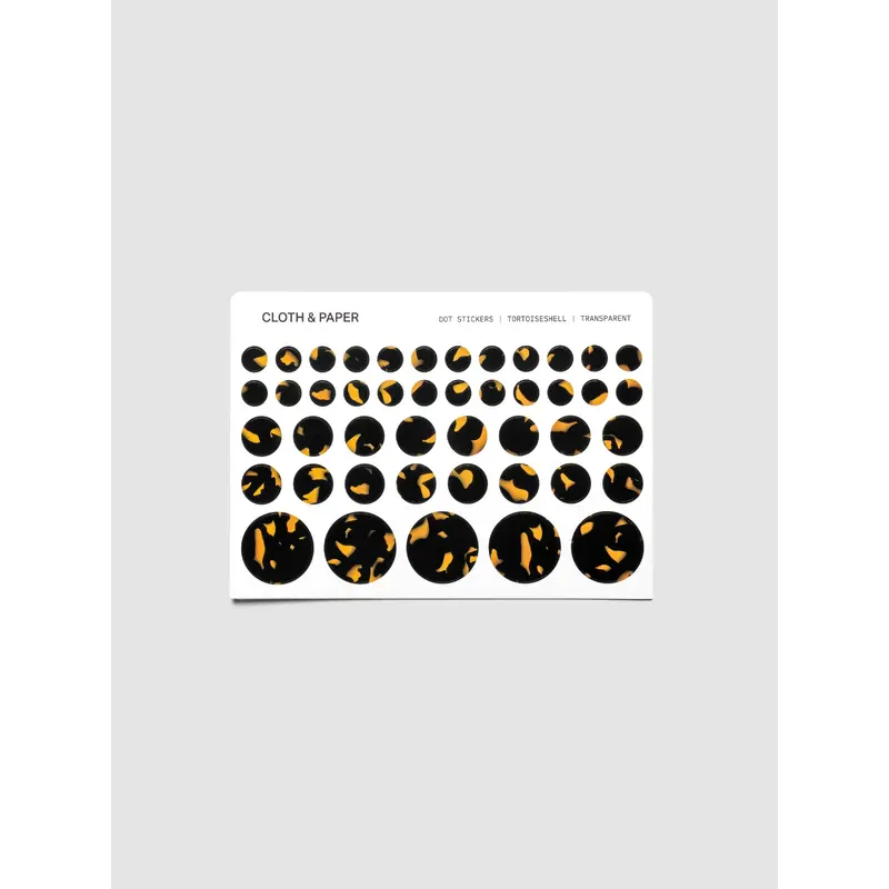 Dot Stickers | Tortoiseshell