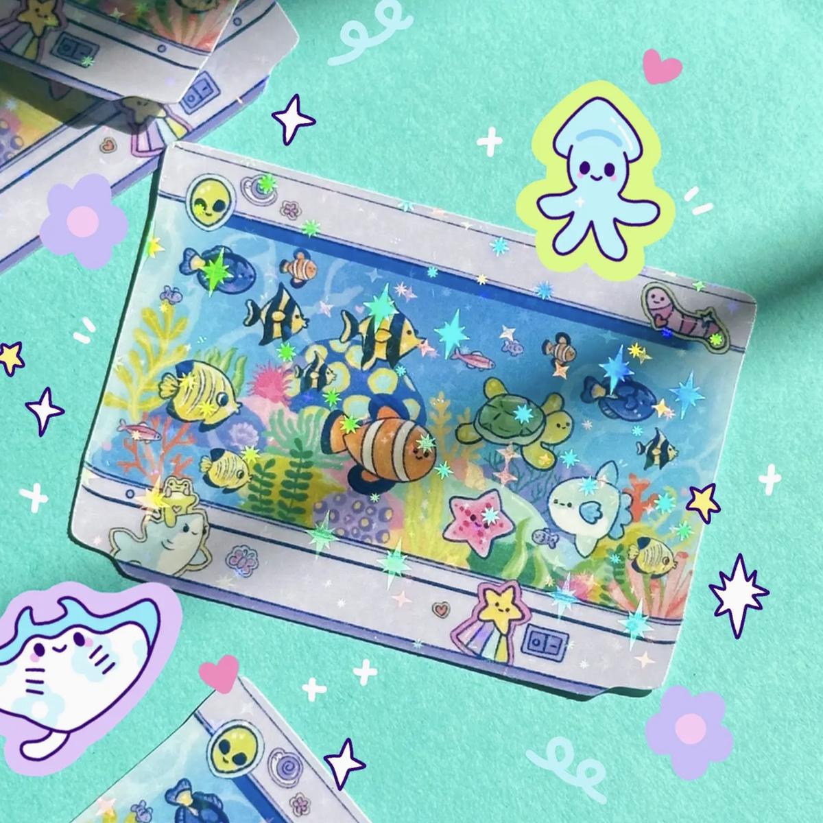 Fish Tank Sticker