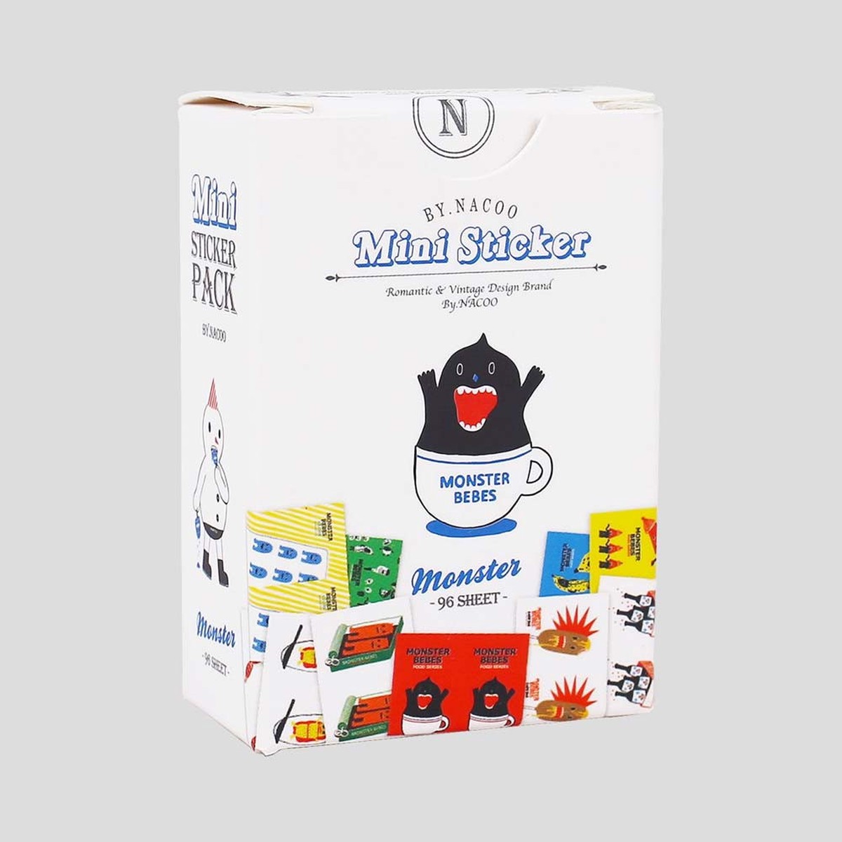 Monster Mini Label Sticker Pack