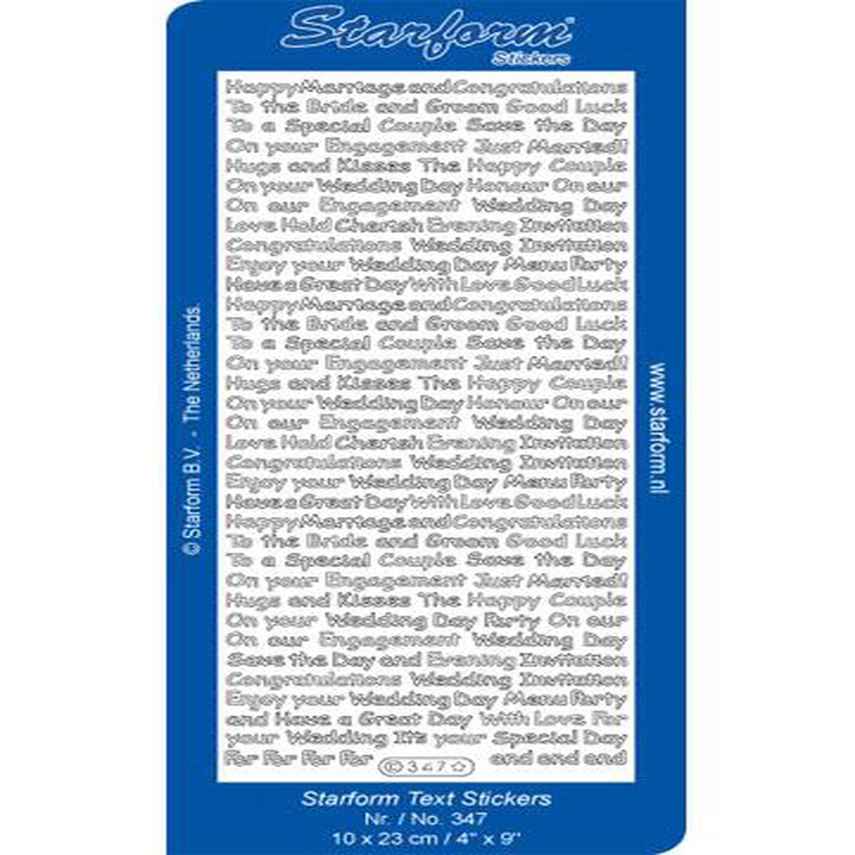 Deco Stickers - Wedding
