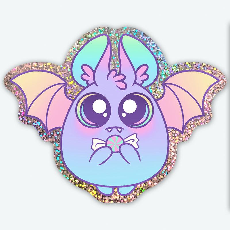 Glitter Bat Sticker