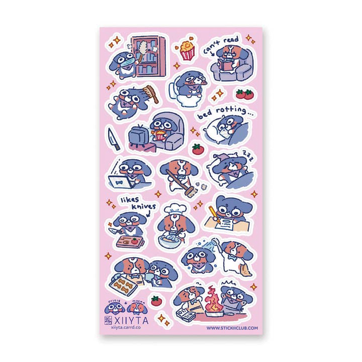 Crisis & Mocha Sticker Sheet