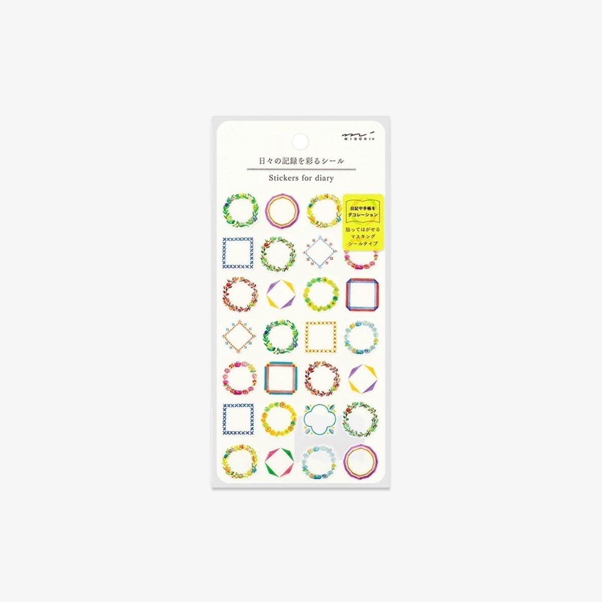 DIARY STICKERS // FRAMES