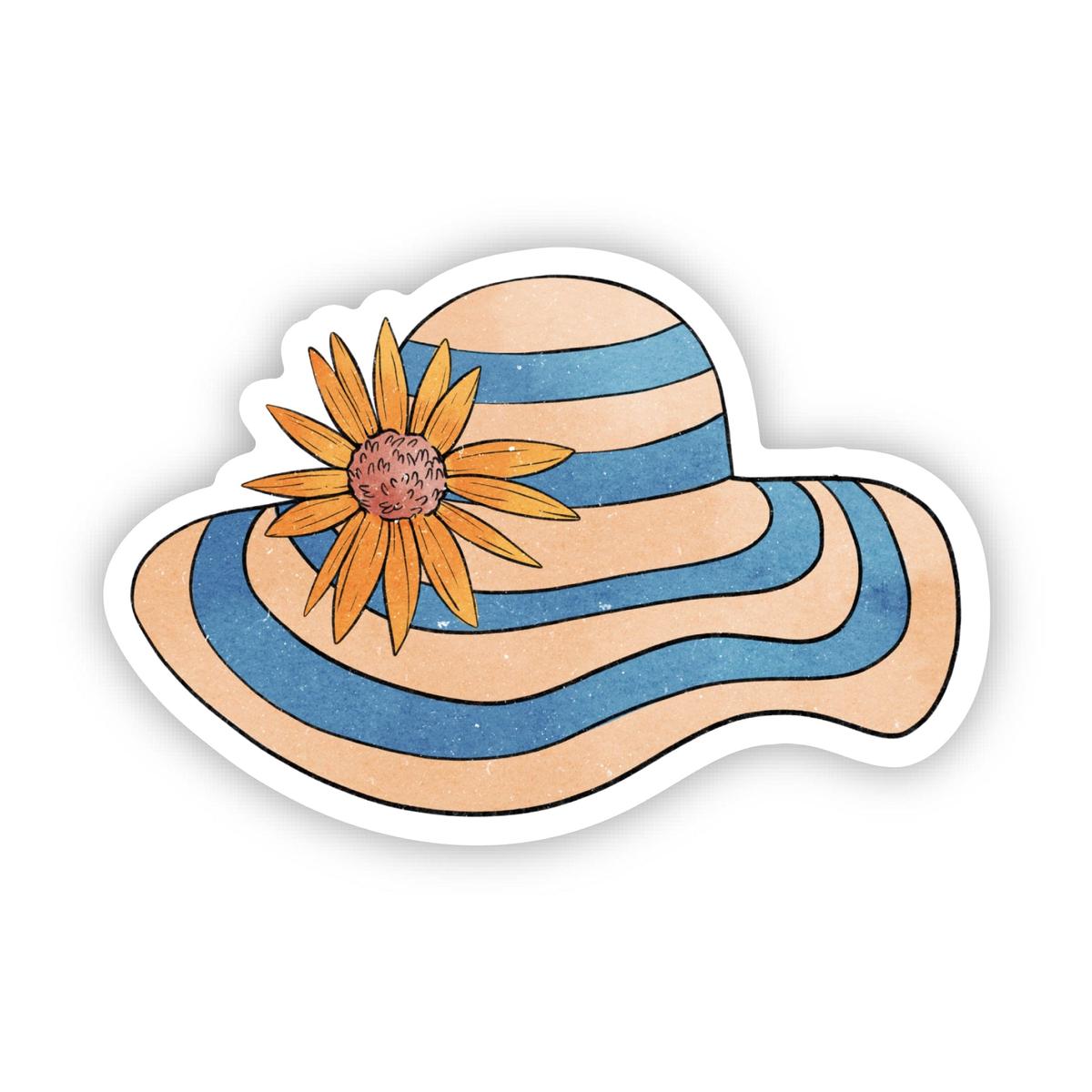 Kentucky Sun Hat Sticker