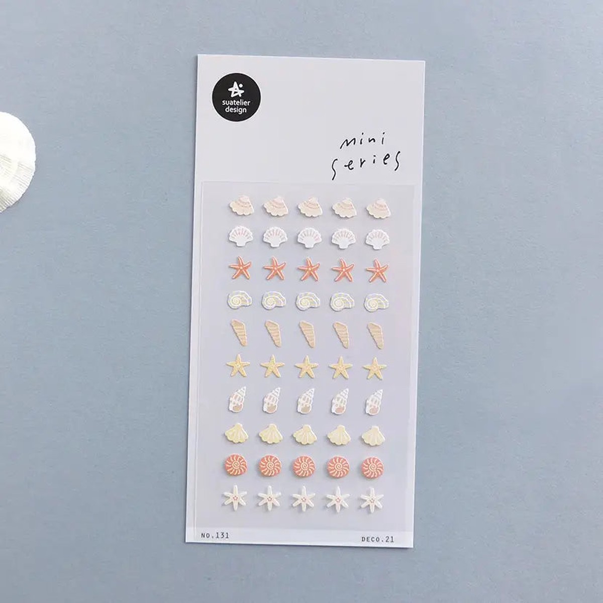 Seashells Stickers Set