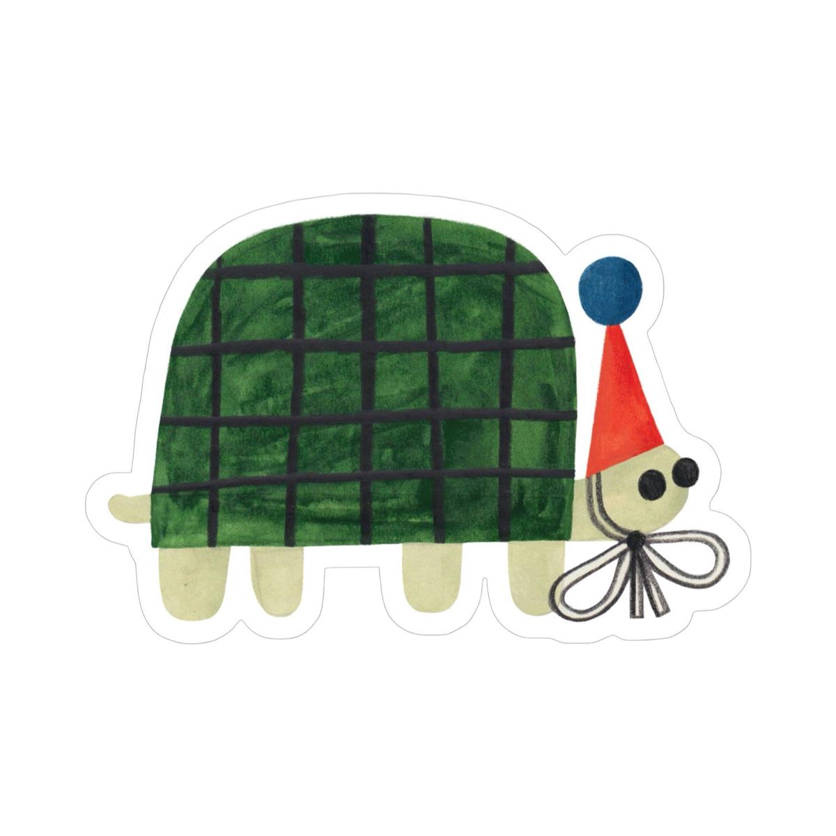 Party Turtle Sticker