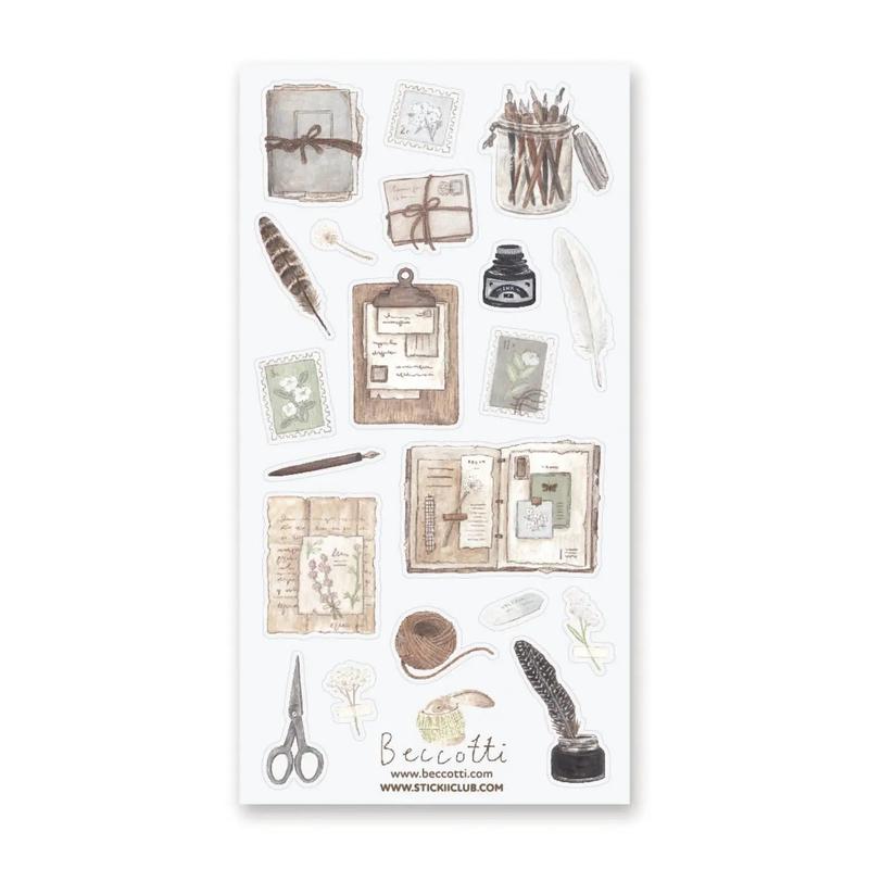 Faire Stickii Sticker Sheet - Study With Me