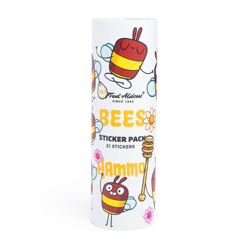 Fred Aldous X Hammo Bee Sticker Pack Large