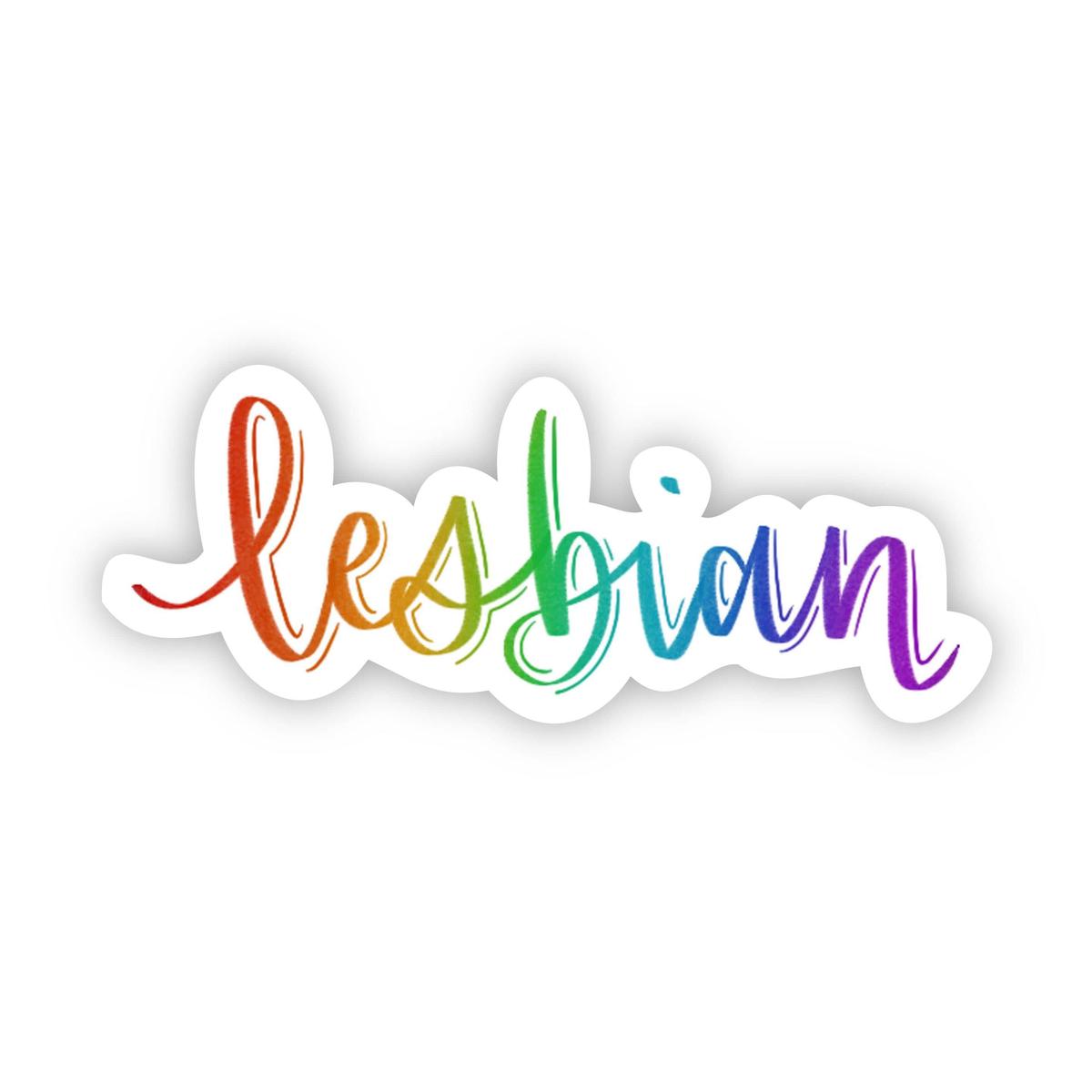 Lesbian Sticker