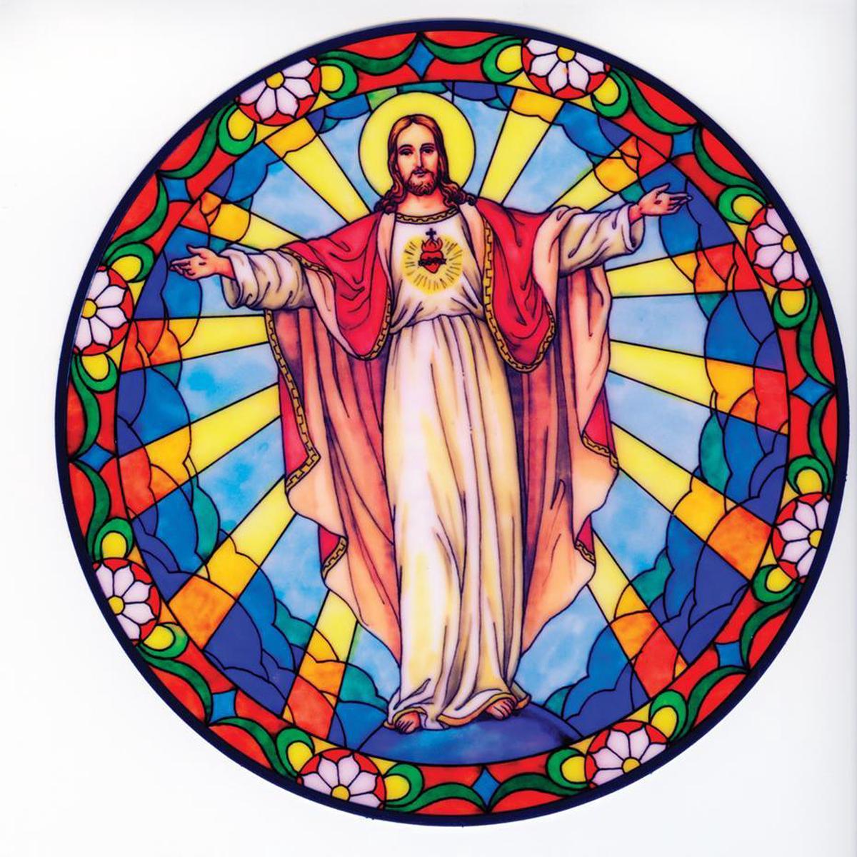 Risen Christ Static Sticker