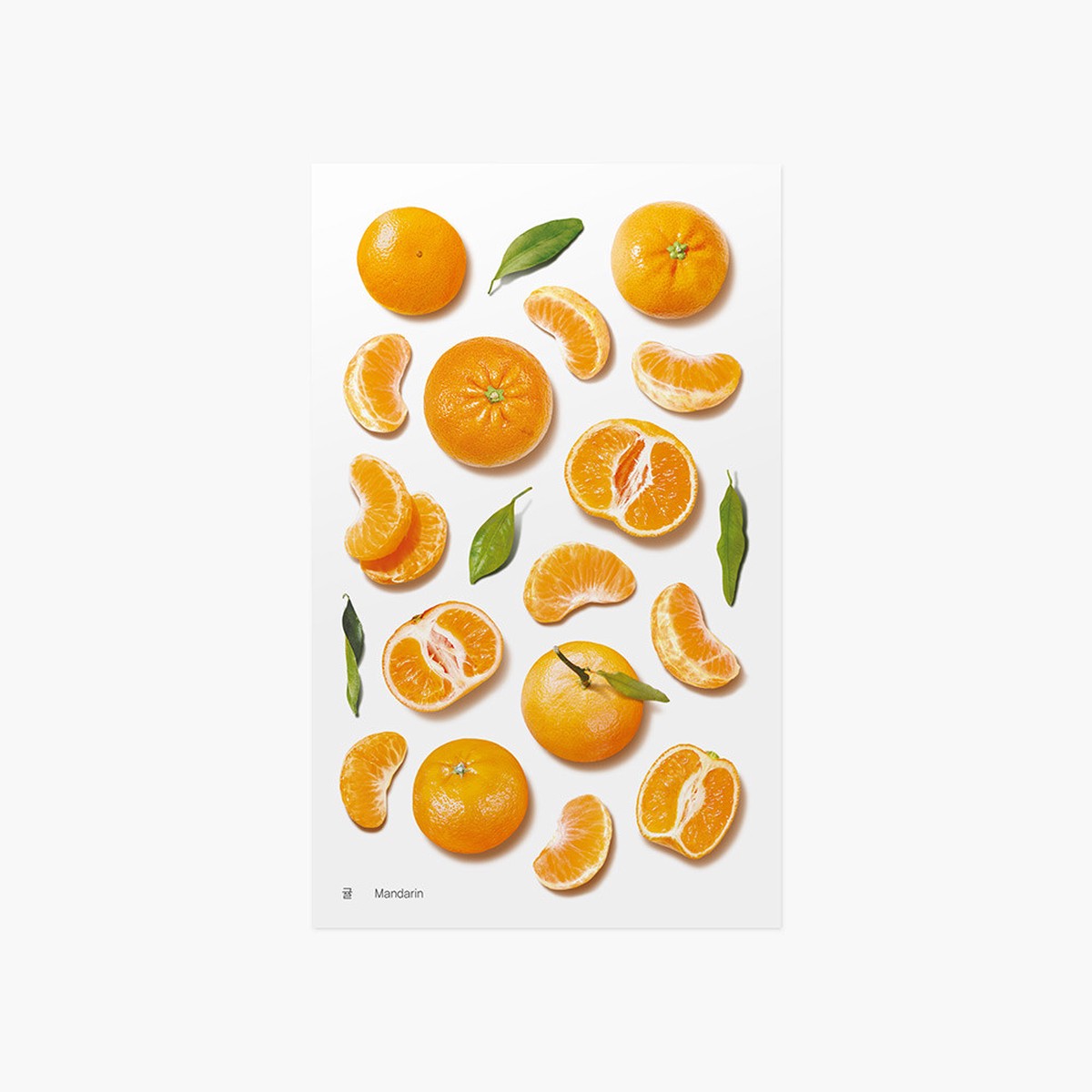 Appree Mandarin Fruit Clear Sticker