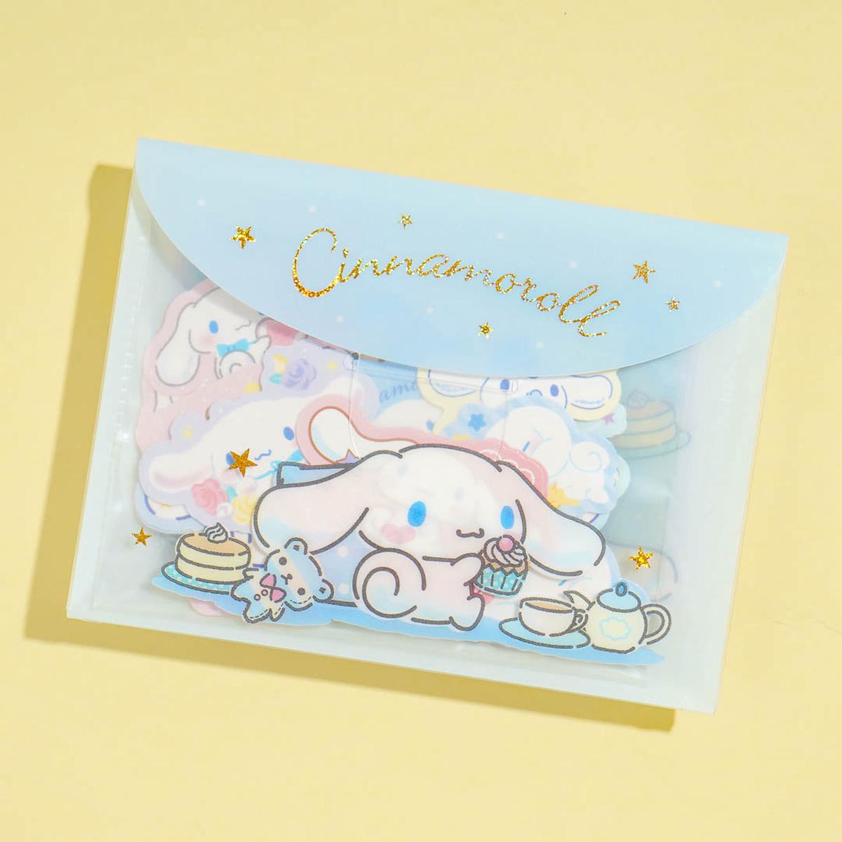 Cinnamoroll Tea Time Sticker Set With Case