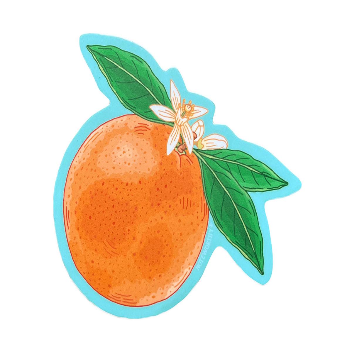 Orange Sticker