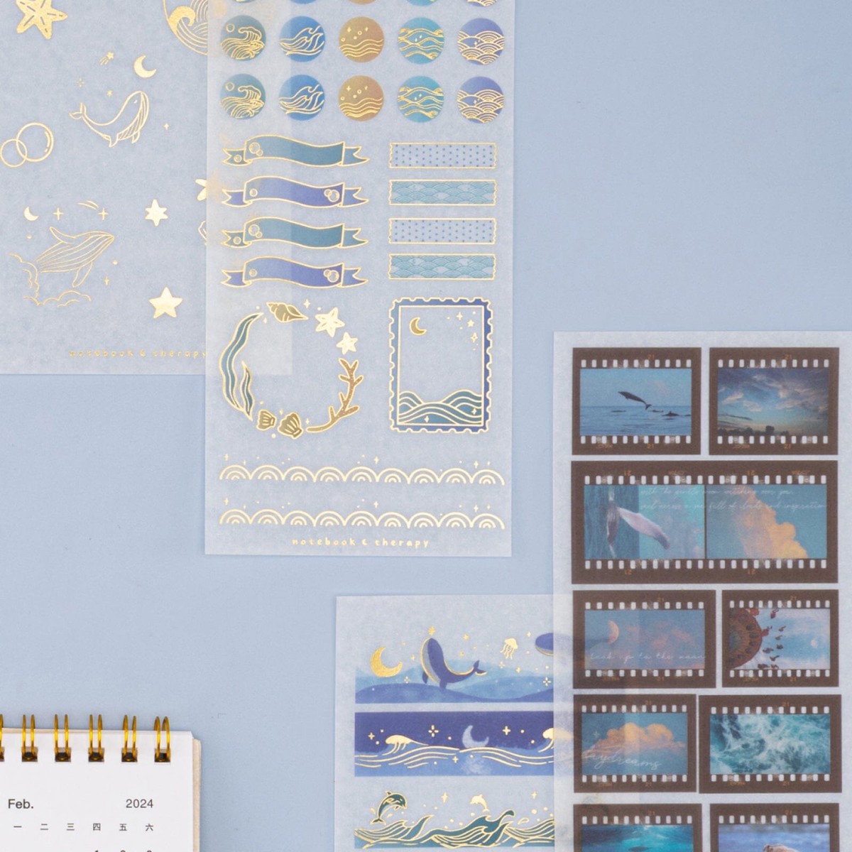 Tsuki Ocean Sticker Set