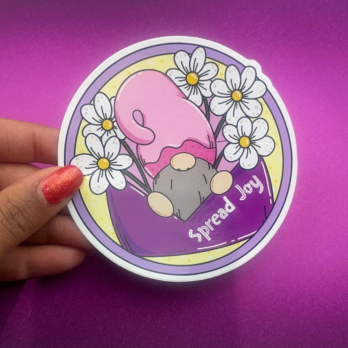 (030) Spread Joy - vinyl sticker