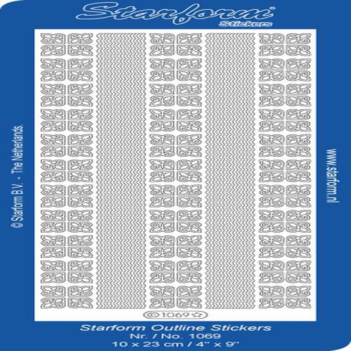 Deco Stickers - Borders, Wavy Lines & Mini Corners