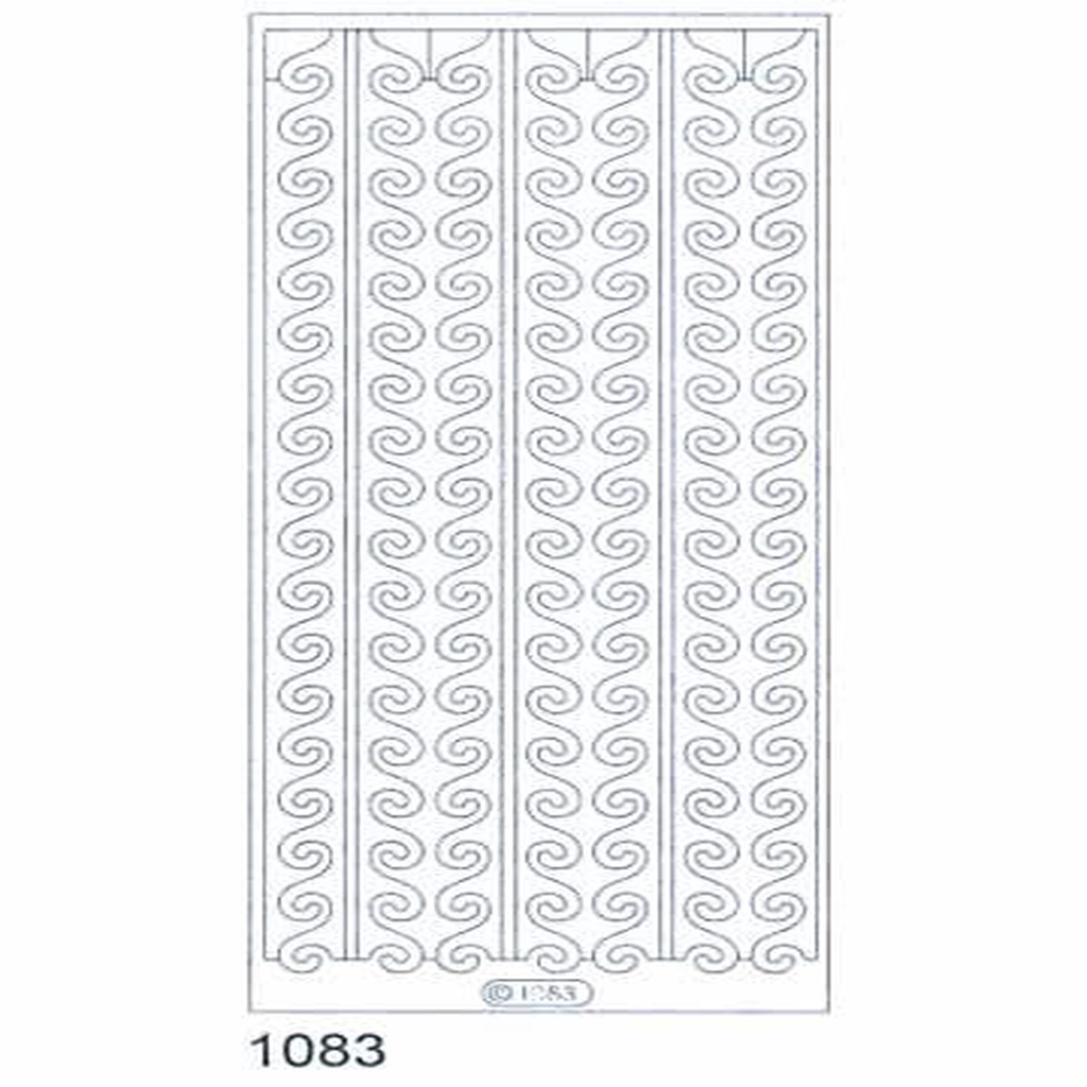 Deco Stickers - Swirl Border