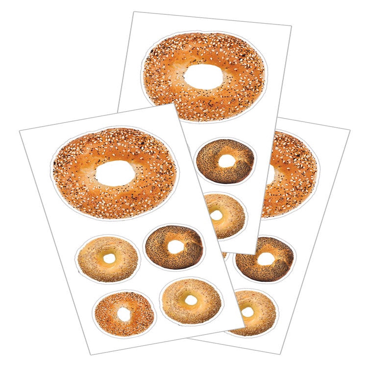 Decorative Stickers - Bagels