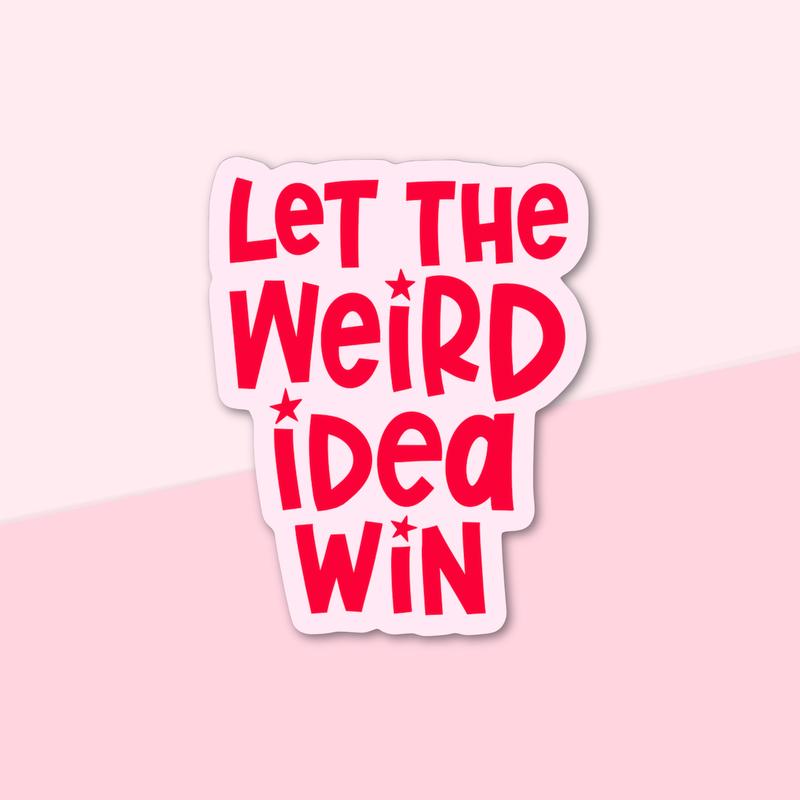 Weird Idea Sticker