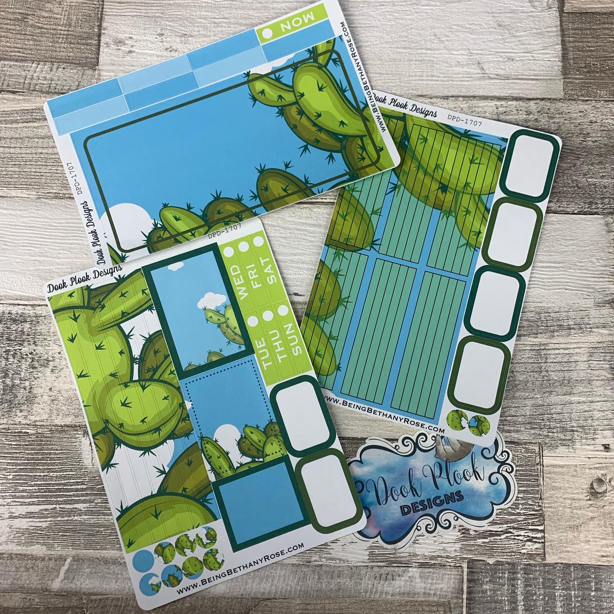Bold Cactus Passion Planner Week Kit (DPD1707)