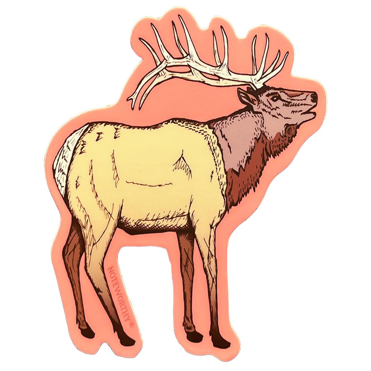 Elk Sticker