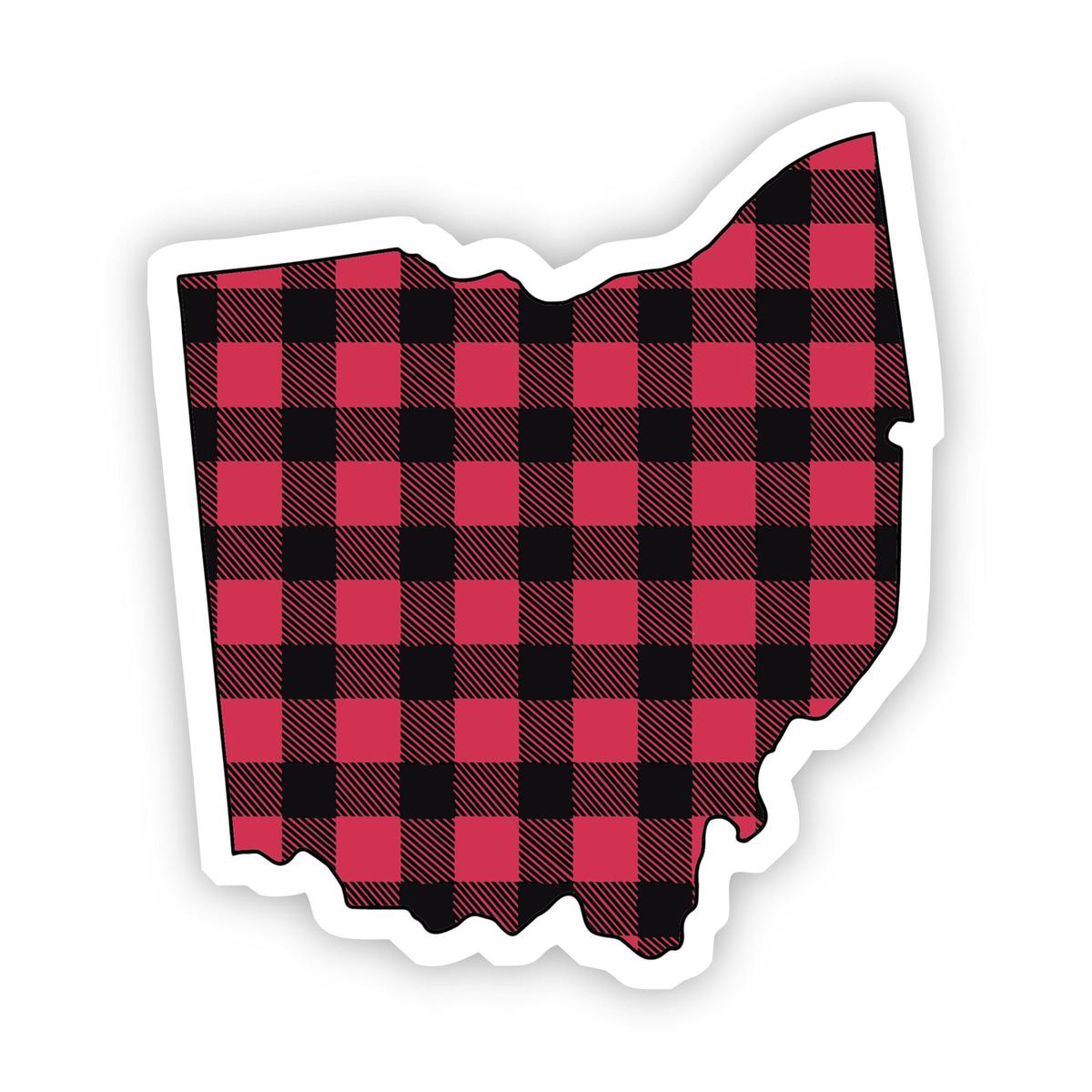 Ohio Flannel Sticker